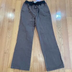 31 Phillip Lim Women's M Brown Wide Leg Cargo Pants Drawstring Waist